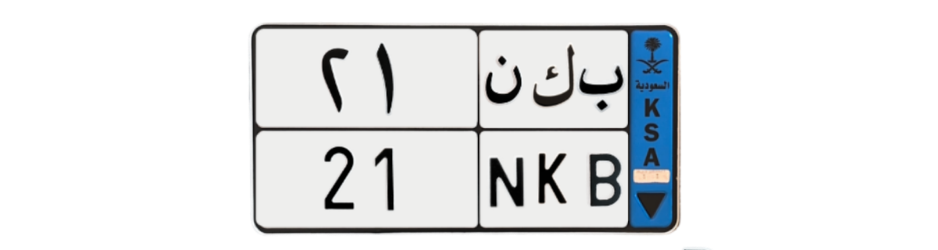 لوحة ب ك ن 21